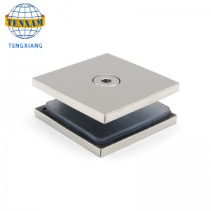 ผู้ผลิตจีนแก้วโฮลดิ้งคลิปโครเมี่ยม 2 * 2 นิ้วคลิปทองเหลืองประตูกระจกหนีบประตู&หน้าต่างบานพับ 8-12 มิลลิเมตรห้องน้ำแก้วมาตรฐาน